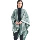 Factory direct supply of high-quality products for cross-border export to Europe, America, spring, autumn and winter, 2025 new style jacquard geometric shawl for women Factory direct supply of high-quality products for cross-border export to Europe, America, spring, autumn and winter, 2025 new style jacquard geometric shawl for women