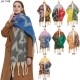 Cross-border new style shawls for export to Europe and America for autumn and winter, thickened scarf, loop yarn, thick tassel, jacquard and star-shaped scarf manufacturer Cross-border new style shawls for export to Europe and America for autumn and winter, thickened scarf, loop yarn, thick tassel, jacquard and star-shaped scarf manufacturer