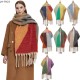 Amazon's hot new export shawl, thickened and thickened tassel jacquard geometric scarf factory for autumn and winter in Europe and America Amazon's hot new export shawl, thickened and thickened tassel jacquard geometric scarf factory for autumn and winter in Europe and America