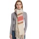 Custom manufacturer of new thickened and long fringed scarves and shawls for autumn and winter in Europe and America
