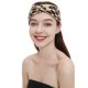 The latest camel-colored bow leopard print headband for spring, autumn and winter in Europe and America, a popular cross-border Amazon export product The latest camel-colored bow leopard print headband for spring, autumn and winter in Europe and America, a popular cross-border Amazon export product