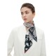 Amazon mid-to-high-quality foreign trade 2025 new Spring, summer and autumn thin headscarves, double-sided printed silk scarves and square scarves Amazon mid-to-high-quality foreign trade 2025 new Spring, summer and autumn thin headscarves, double-sided printed silk scarves and square scarves